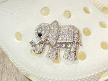 Load image into Gallery viewer, Shoe Charms Cute Elephant Gold &amp; Silver Rhinestone for Shoes, Charms for your Crocs,
