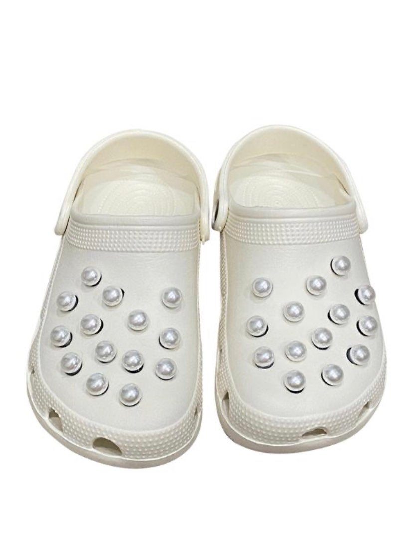 Crocs Pearl Accessories Charms of Shoe Decoration. Charms for Your Crocs, Croc  Accessories for Girls and Adult Women 