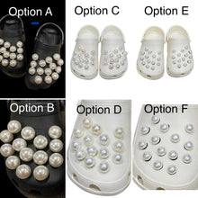 Load image into Gallery viewer, Crocs Pearl Accessories Charms of Shoe Decoration. Charms for your Crocs, Croc Accessories for Girls and Adult Women
