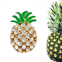 Load image into Gallery viewer, High End Shiny Gold &amp; Silver Pineapple Charm for Crocs. Charms for your Crocs, Croc Accessories for Girls and Adult Women
