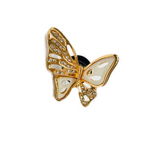 Load image into Gallery viewer, Shoe Charms ( 8pcs ) Elegance Butterfly Gold &amp; Silver Rhinestone for your Crocs, Croc Accessories for Girls and Adult Women
