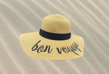 Load image into Gallery viewer, Fedora Summer Beach Customized Letter Hat for women
