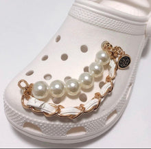 Load image into Gallery viewer, Luxury Crocs Chain Charms for adult and women. Shoe Charm. Charms for Crocs or similar. Shoe Decoration.
