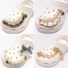 Load image into Gallery viewer, Luxury Crocs Chain Charms for adult and women. Shoe Charm. Charms for Crocs or similar. Shoe Decoration.
